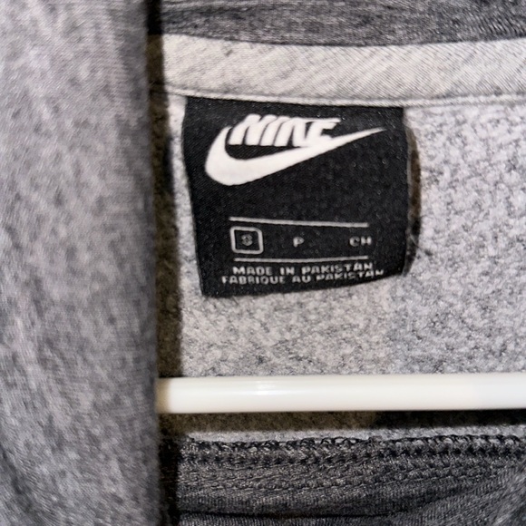 Womens nike funnel neck hoodie gray size small - Picture 5 of 5